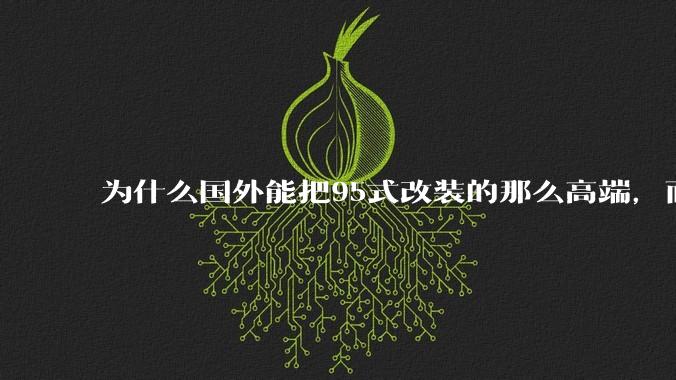 为什么国外能把95式改装的那么高端，而国内即使是特种部队用的95式几乎连战术配件都没有？