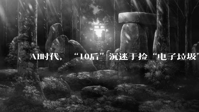 AI时代，“10后”沉迷于捡“电子垃圾”_相机_张语桐_李梓轩