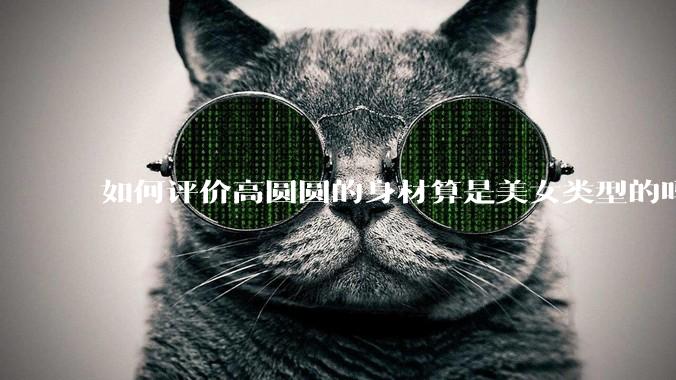 如何评价高圆圆的身材算是美女类型的吗？