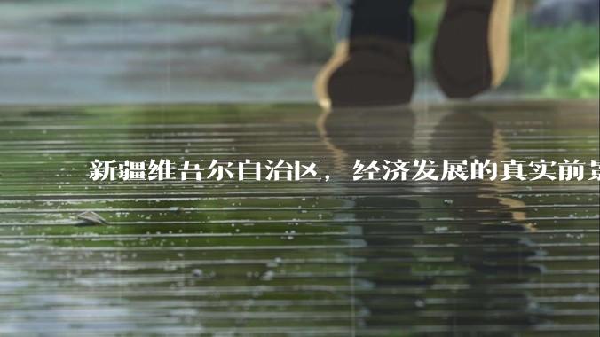 新疆维吾尔自治区，经济发展的真实前景如何？
